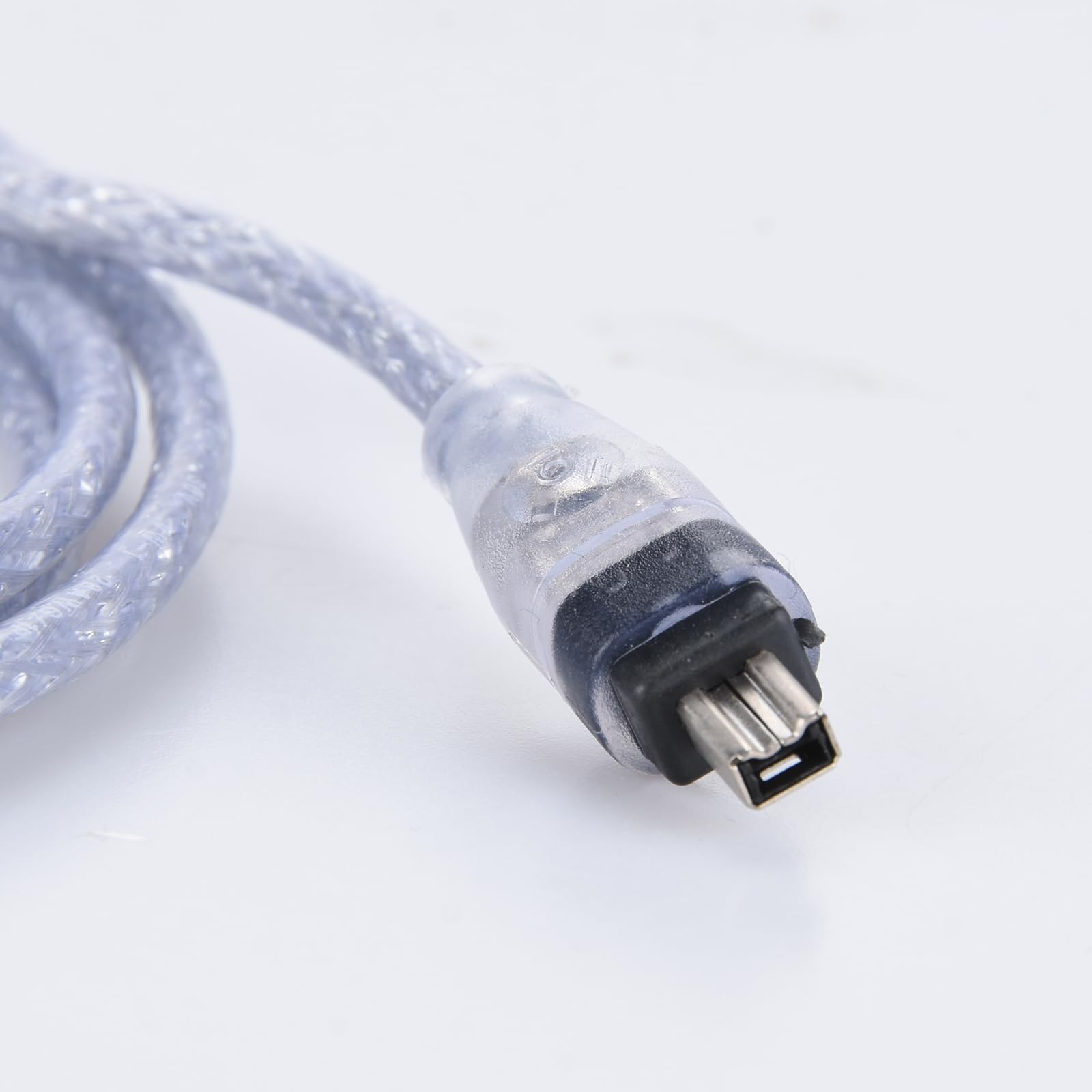 Replacement 1.5M Transfer Male Cable, USB Male to Firewire IEEE 1394 4Pin Male iLink Adapter Cord