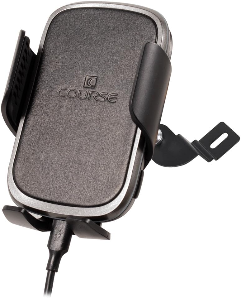 Course Motorsports DirectFit Magnetic Phone Mount and Car Phone Holder for Nissan 350Z (2002-2009) - Automatic Gripping Charger (Black)