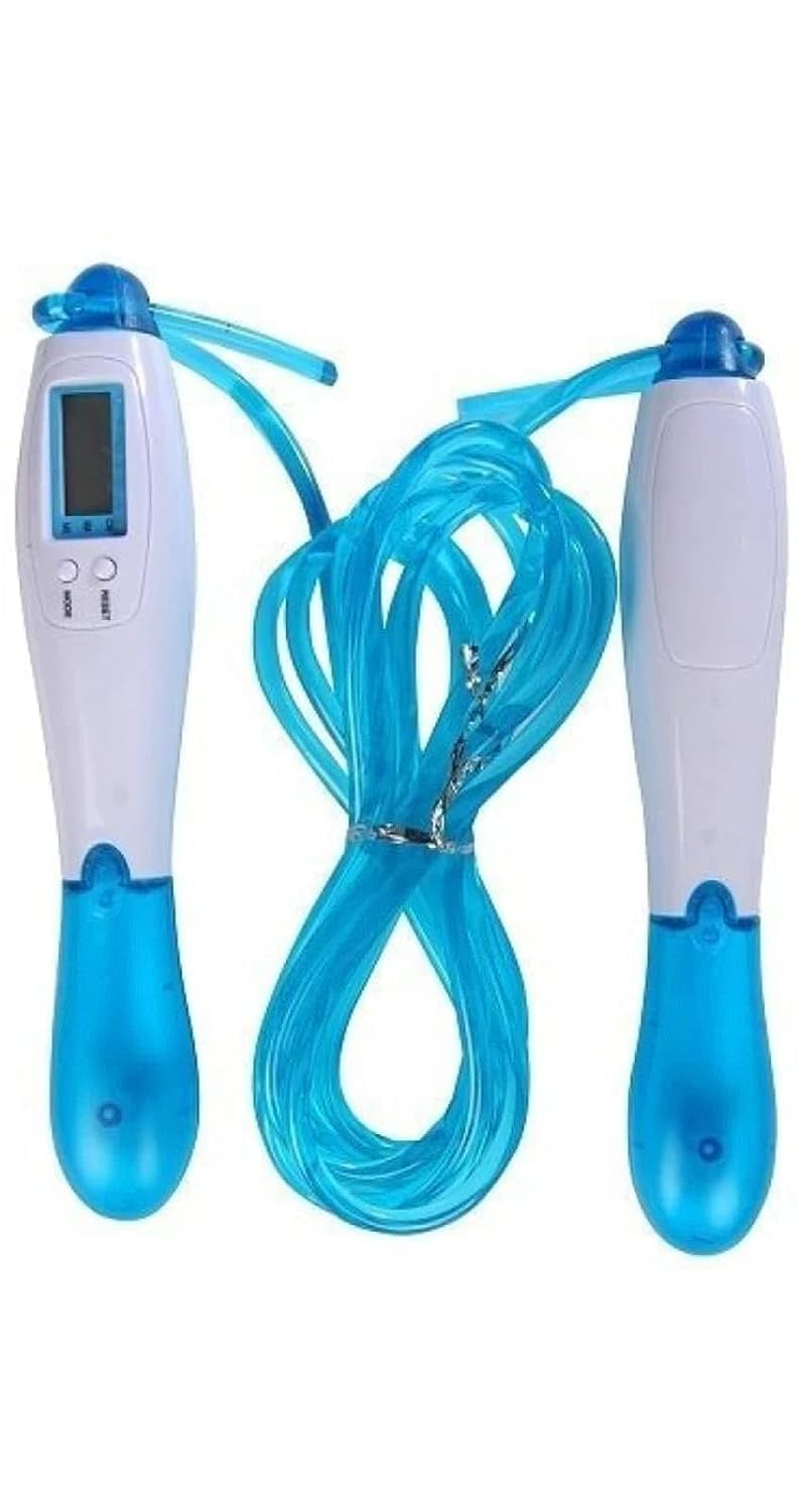 TS Playy Jump Skipping Rope for Men Gym, Women, Weight Loss, Kids, Girls, Children, Adult Best in Sports, Fitness, Exercise, Workout (Random Colour)-image-34