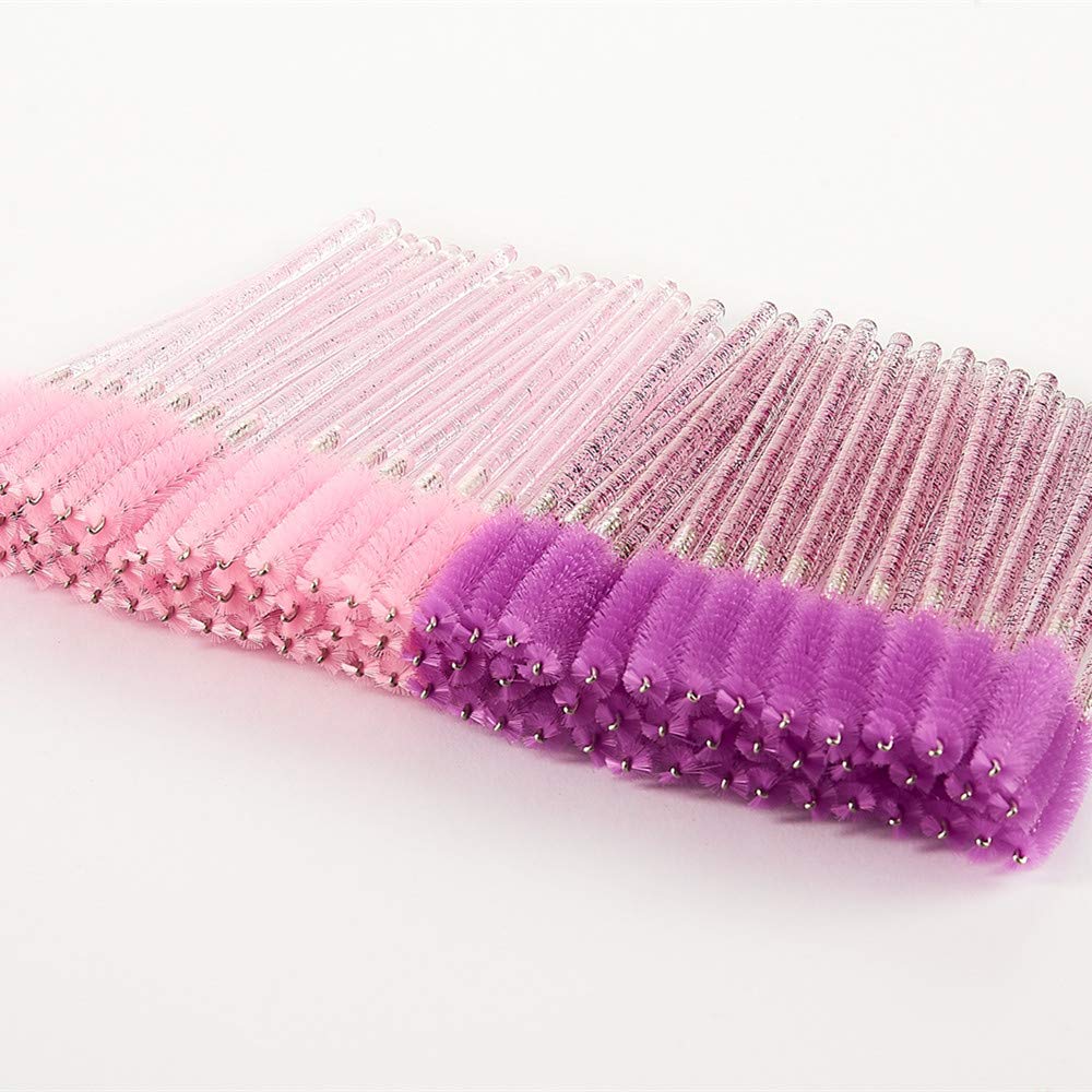 100Pcs Disposable Mascara Wands by WerkaSi, Eyelash Mascara