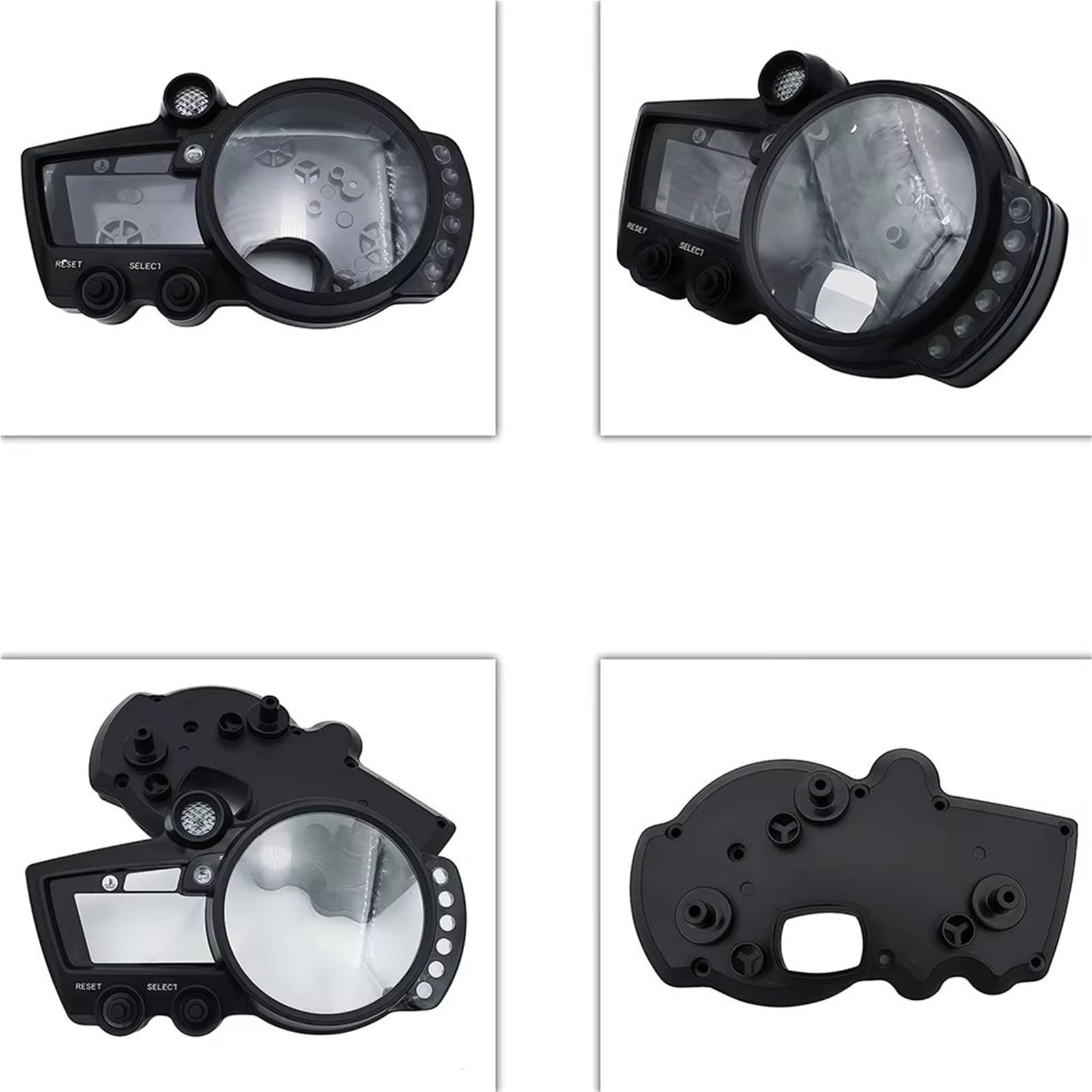 Marco Instrumento Compatible Con Yamaha Para YZF Para R1 2002 R6 2003-2005 Para R6S 2008-2010 Cubierta La Carcasa Del Indicador Instrumentos