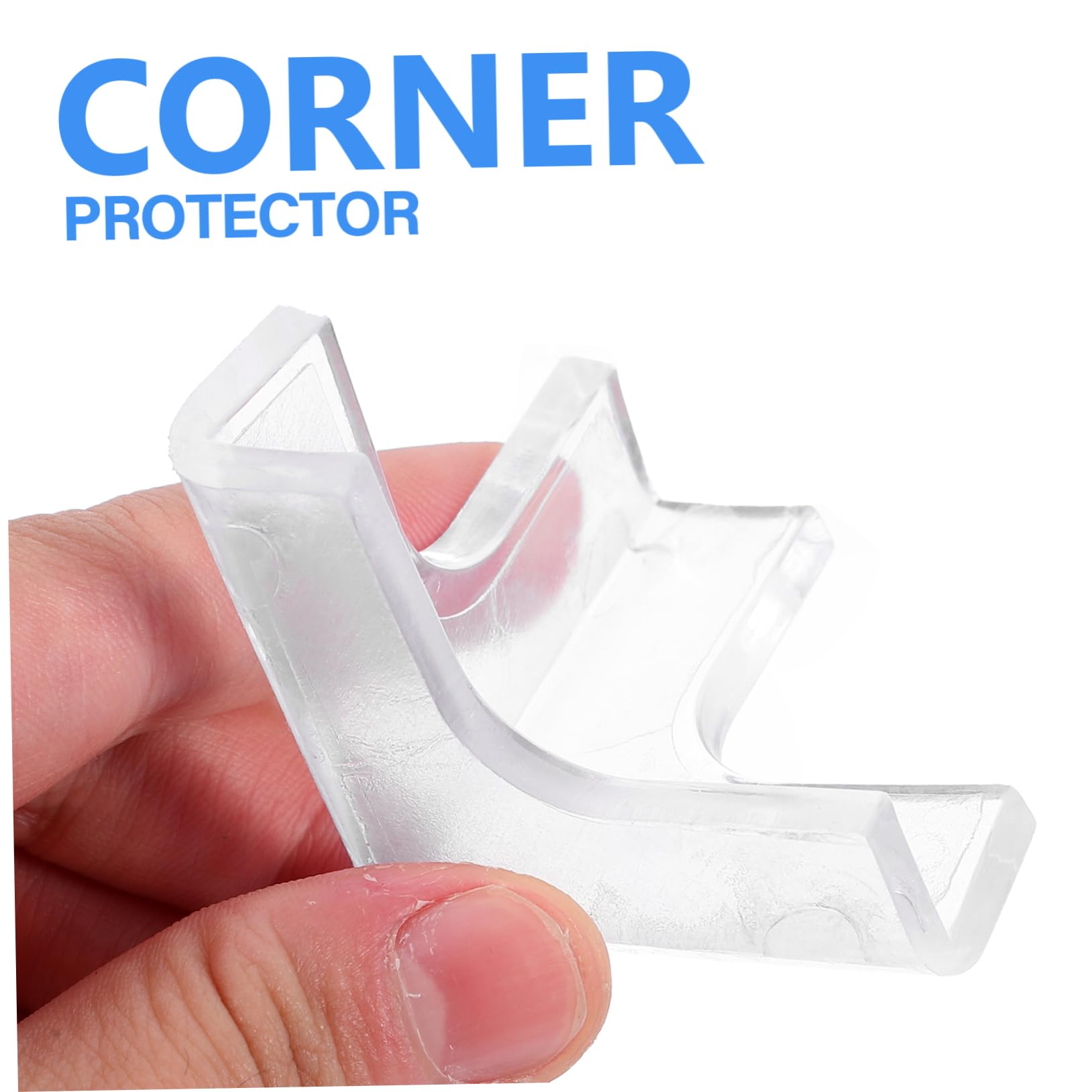 IWOWHERO Furniture Corner Bumpers 20pcs Corner Guards for Furniture Corner Table Protector Picture Frame Edge Protectors