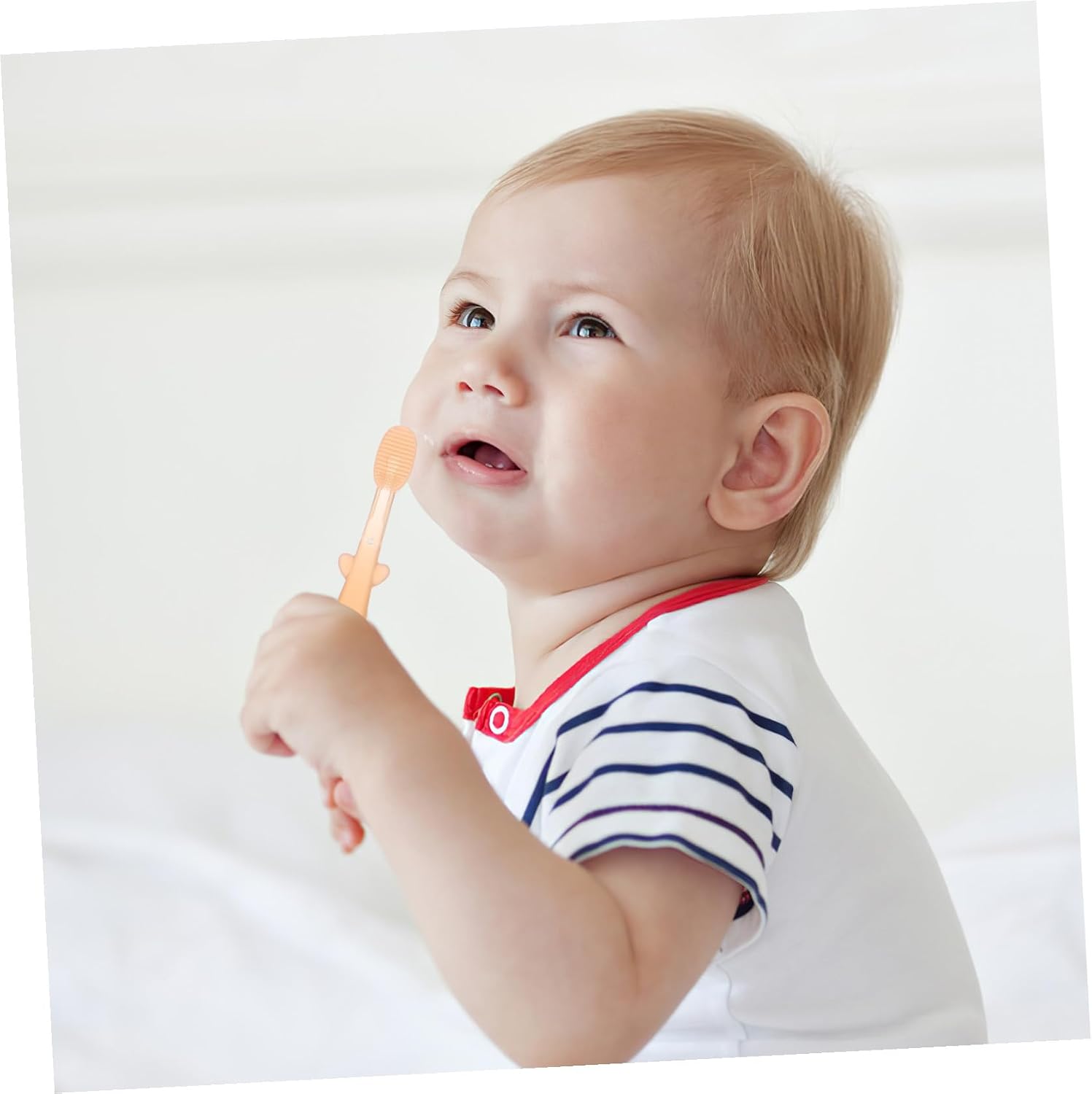 Silicone Toothbrush 3pcs Newborn Tongue and Oral Cleaner Mouth Care Soft Toothbrushes for Babies