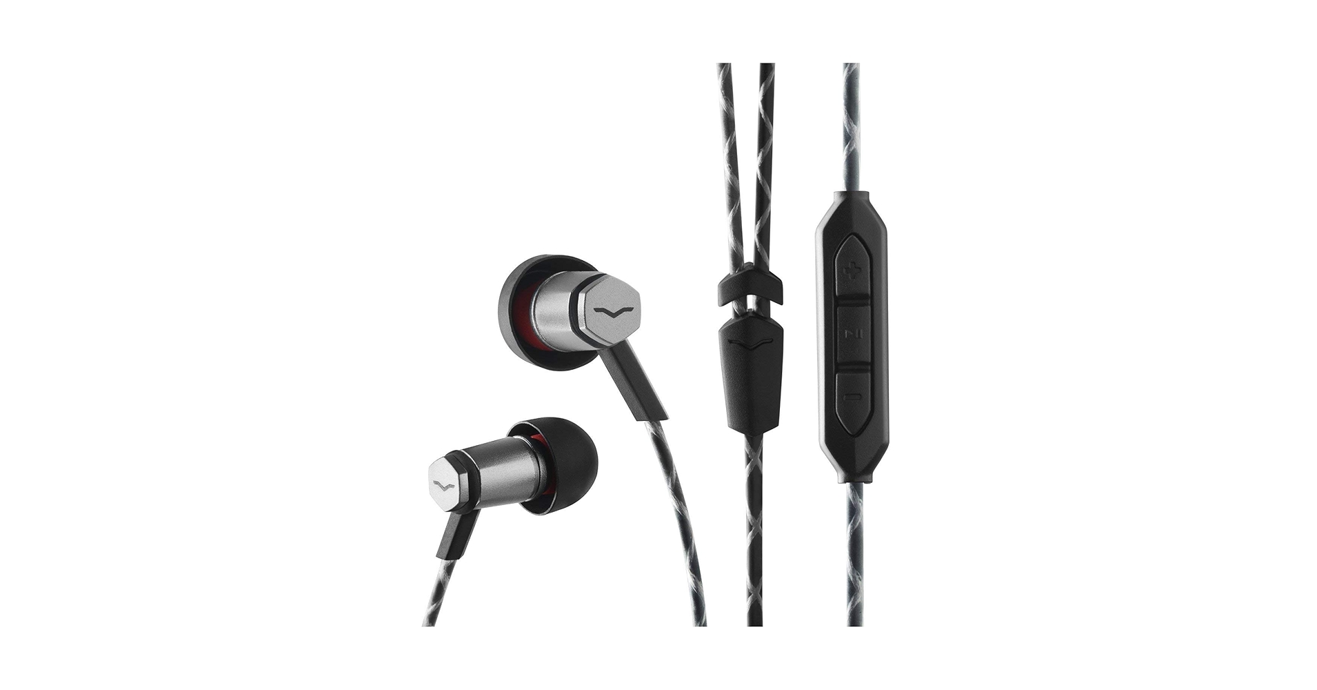 V - MODA Forza lloインイヤーヘッドホンwith 3ボタンリモート&amp;マイク???SamsungとAndroidデバイス、ガンメタルブラック FRZM-A-GUNBLACK Amazon.com: V-Moda Forza in-Ear Headphones with 3-Button