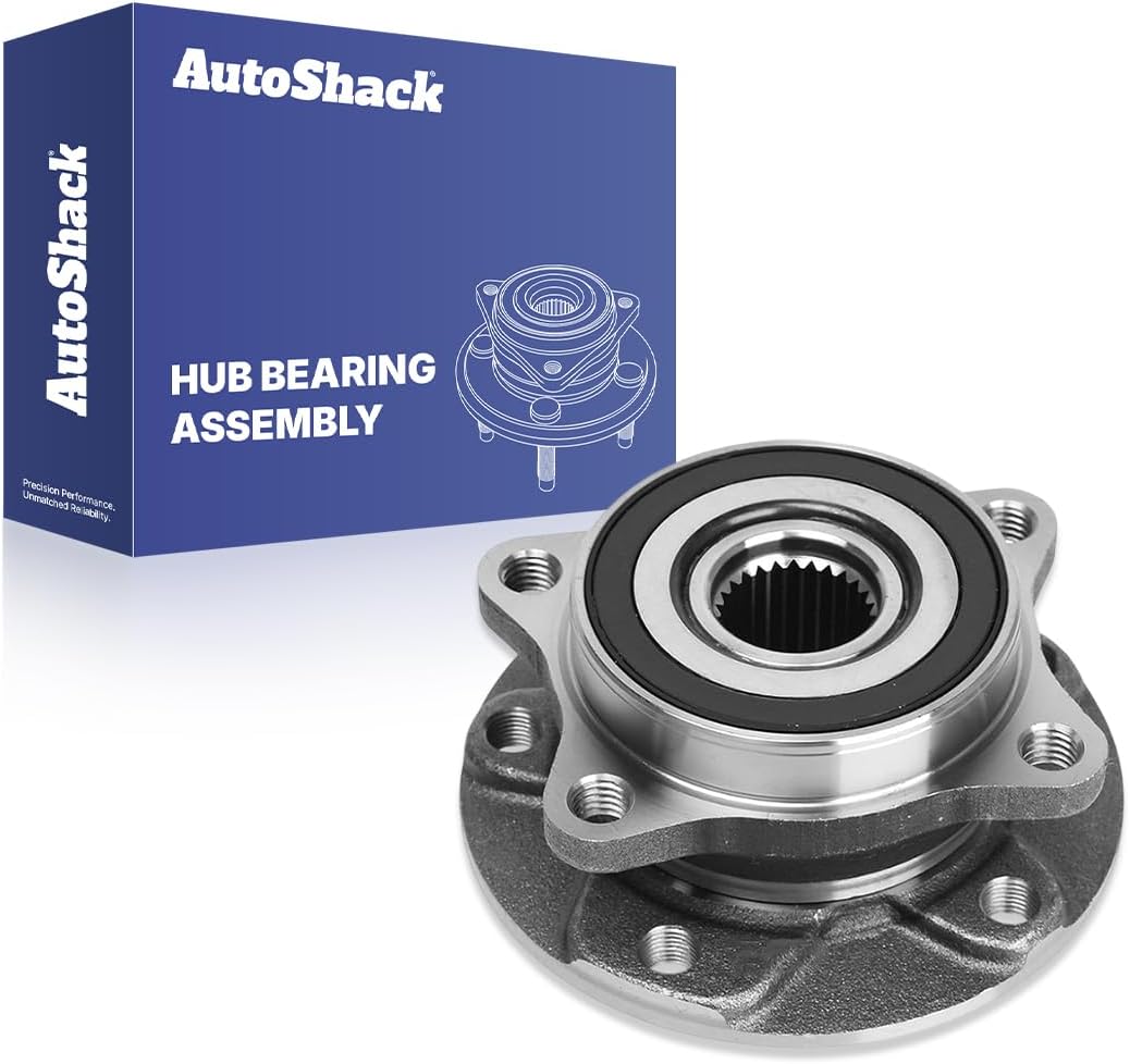 AutoShack Front Wheel Hub Bearing Assembly Left or Right with ABS Replacement for 2013-2016 Dodge Dart 2015-2017 Chrysler 200 1-PC