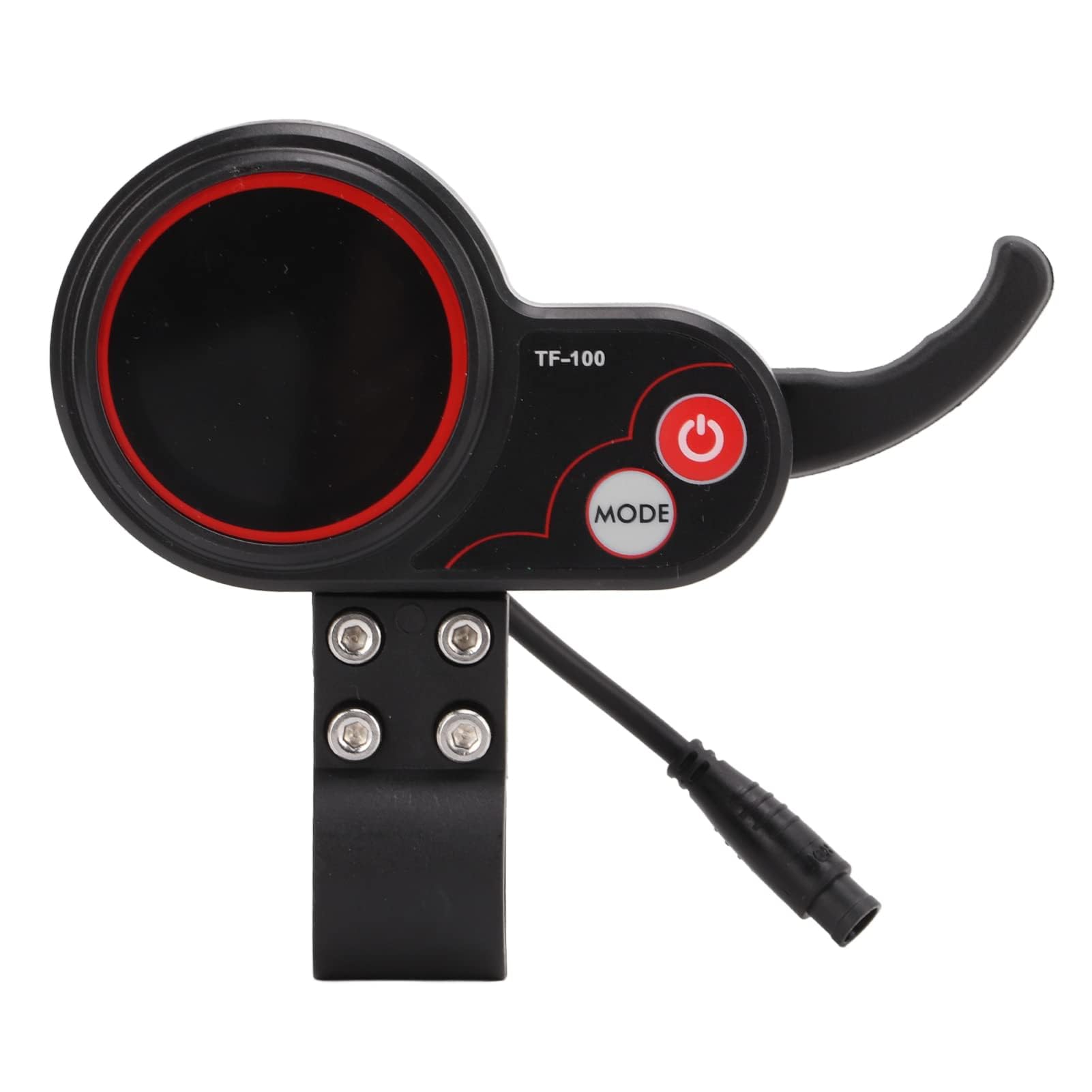 TERRIFI Electric Scooter Display Panel, 48V TF‑100 Display 6 Pin Communication Instrument, Electric Control Board Compatible with KUGOO M4 Electric Scooter Controller