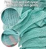 Exfoliante de Espalda para Ducha Evmliy, Cepillo Esponja de Lufa Exfoliante para Cuerpo, Cepillo de Mango Largo con Lufa en un Palo para Espalda, Accesorios de Baño (2 Paquetes) para Todo Tipo de Piel 6