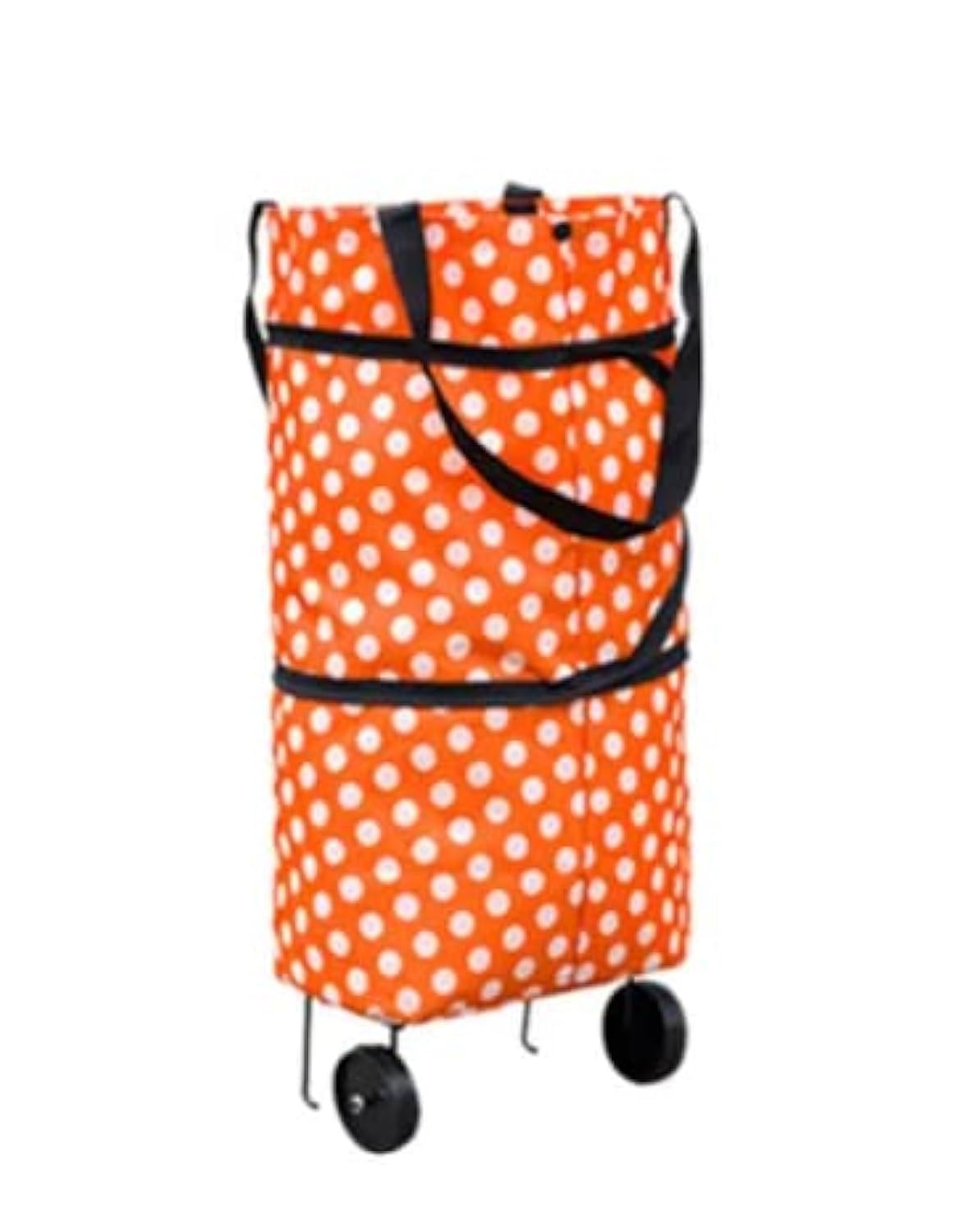 Portable Foldable Shopping Trolley Bag Cart Waterproof Oxford Tote Basket Bags Portable Grocery Cart Shopping Organizer 1pc.2556
