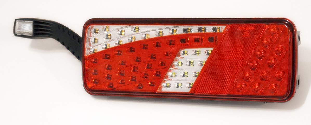 2x LED 12 / 24V Heck Heckleuchten + Positionsmarkierungen 7 Funktionsleuchten LKW Fahrgestell Wohnmobil