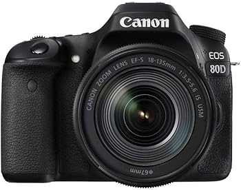 Canon EOS 80D - Cámara réflex digital de 24.2 MP (pantalla táctil