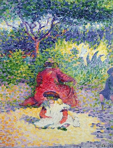 Pintura sobre lienzo Henri Edmond Cross, arte clásico que llena de luz y emoción tu hogar