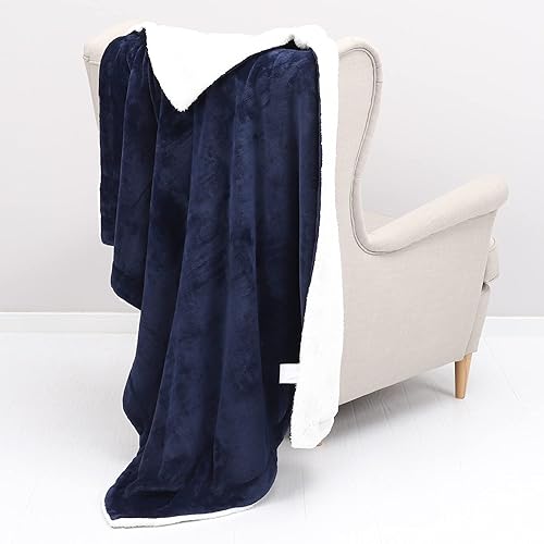 Miniatura 3 de TILLYOU Manta reversible de forro polar Sherpa para niños, niñas, niños pequeños, recién nacidos, 40 x 50 pulgadas, manta cálida y mullida para cama