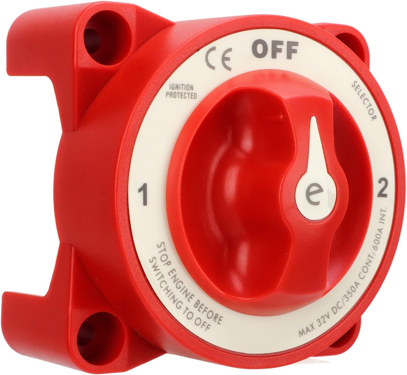 Battery Disconnect Switch Cut Off Power Kill Isolator 3 Levels 350A 32V DC for RV Marine Boat