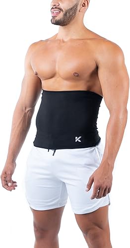 Miniatura 2 de Kewlioo Tónico de cintura que atrapa el calor para hombre, entrenador de cintura para hombres, cómodo y discreto, cinturón térmico para sauna