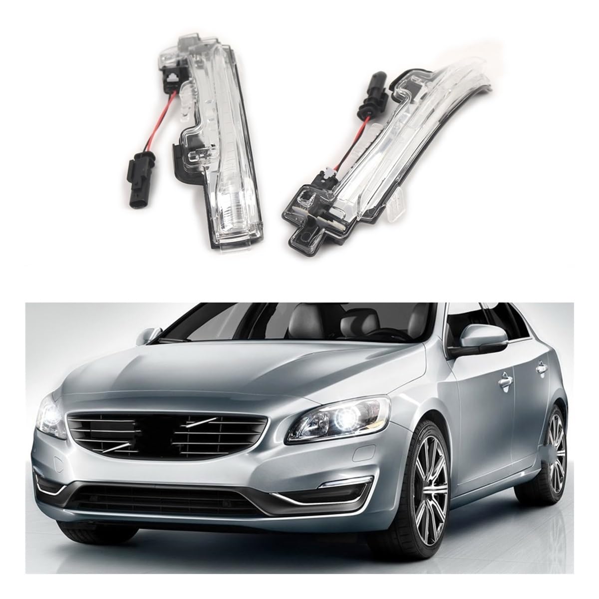 retrovisore Segnale svolta Light Per Auto LED Indicatore Di Direzione Luminoso