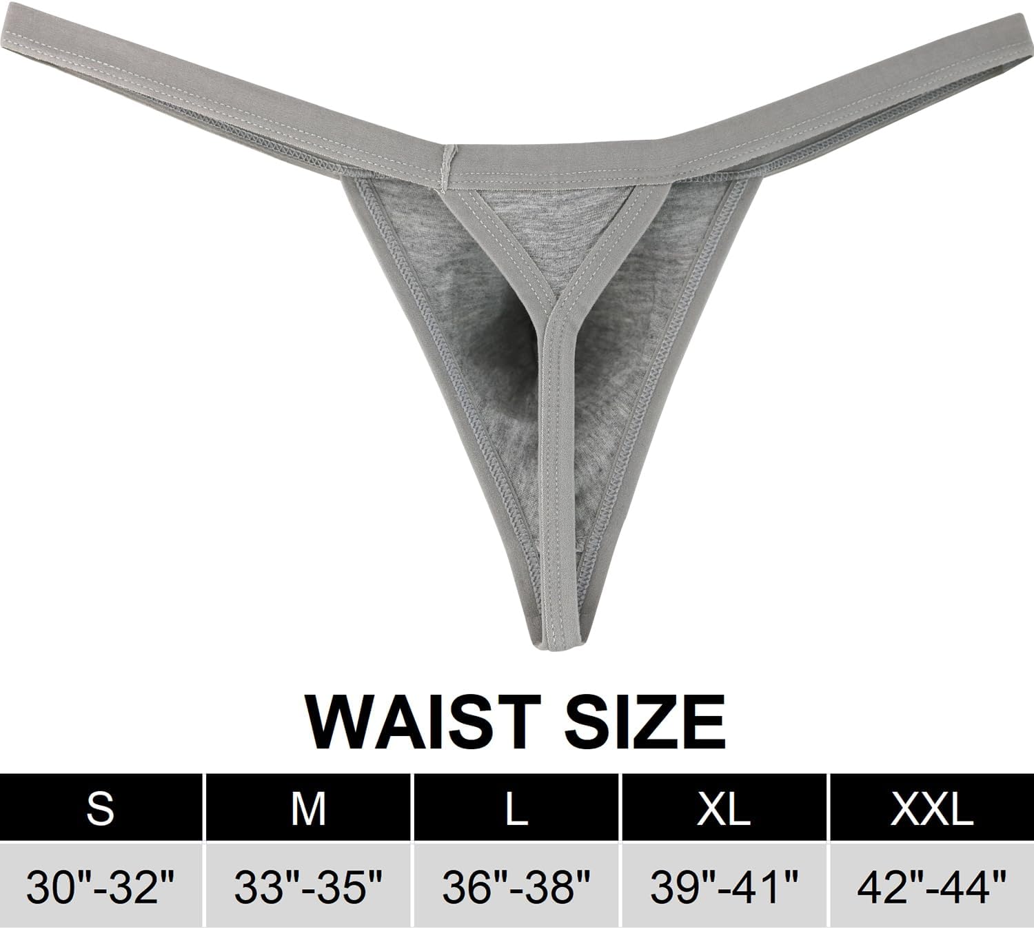 iKingsky Men's Modal G-string Underwear Sexy Pouch Y-back Thong Panties - Image 7