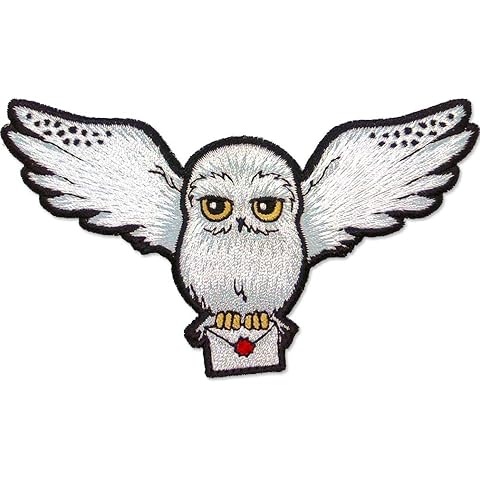 Ata-Boy Harry Potter Patch, Hedwig Iron On Patches - Harry Potter Gifts & Merchandise