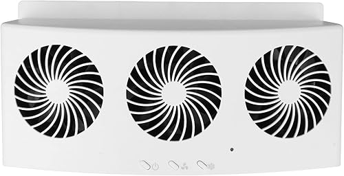 Miniatura 7 de Ventilador de escape para automóvil, 3 enfriadores para ventana delantera y trasera, ventilador de escape para automóvil, purificadores de aire