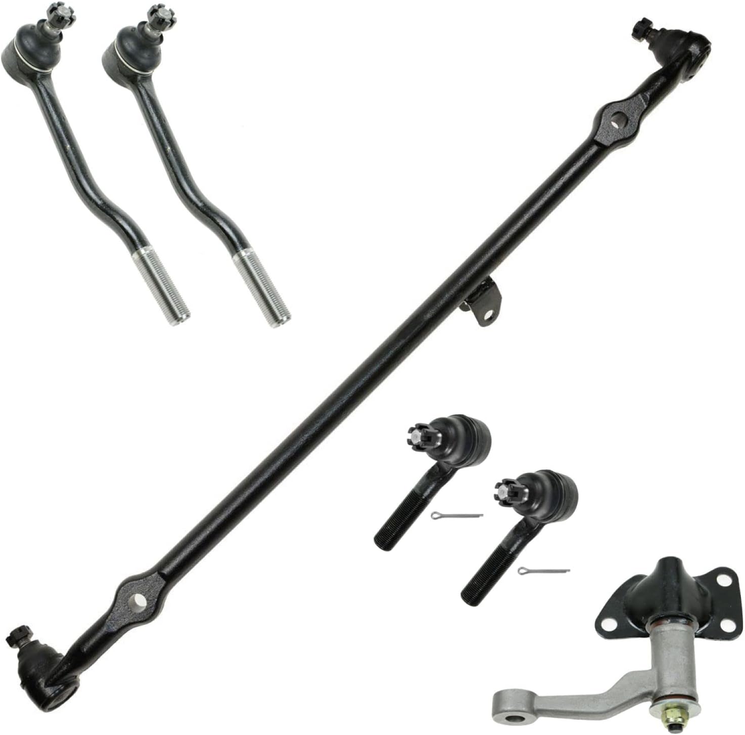 Front Tie Rod End Center Drag Link Idler Arm Steering Kit