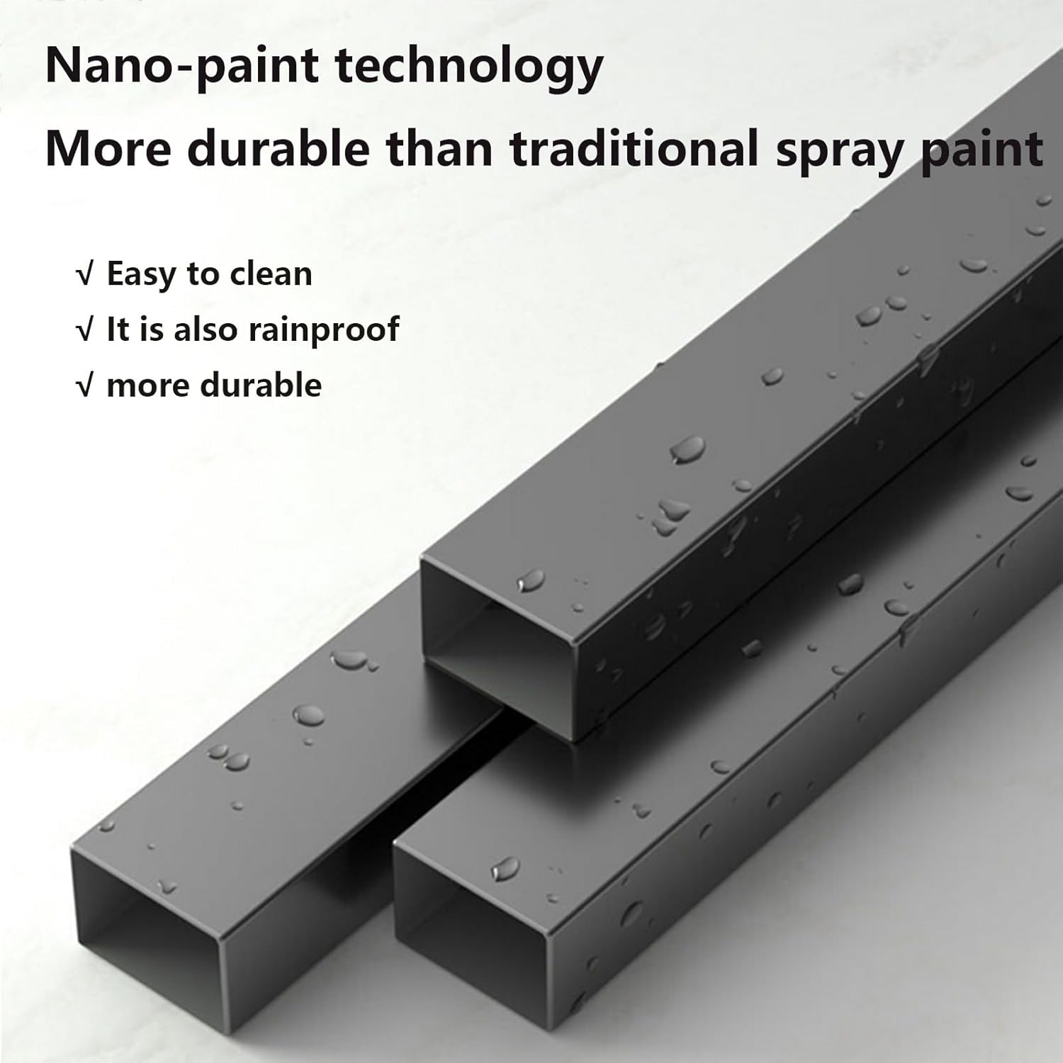 Stylish Black Metal Umbrella Stand with Removable Water Tray & Decorative Hooks Independent Rectangular Design Perfect for Entryway 12 Grids for Maximum Capacity