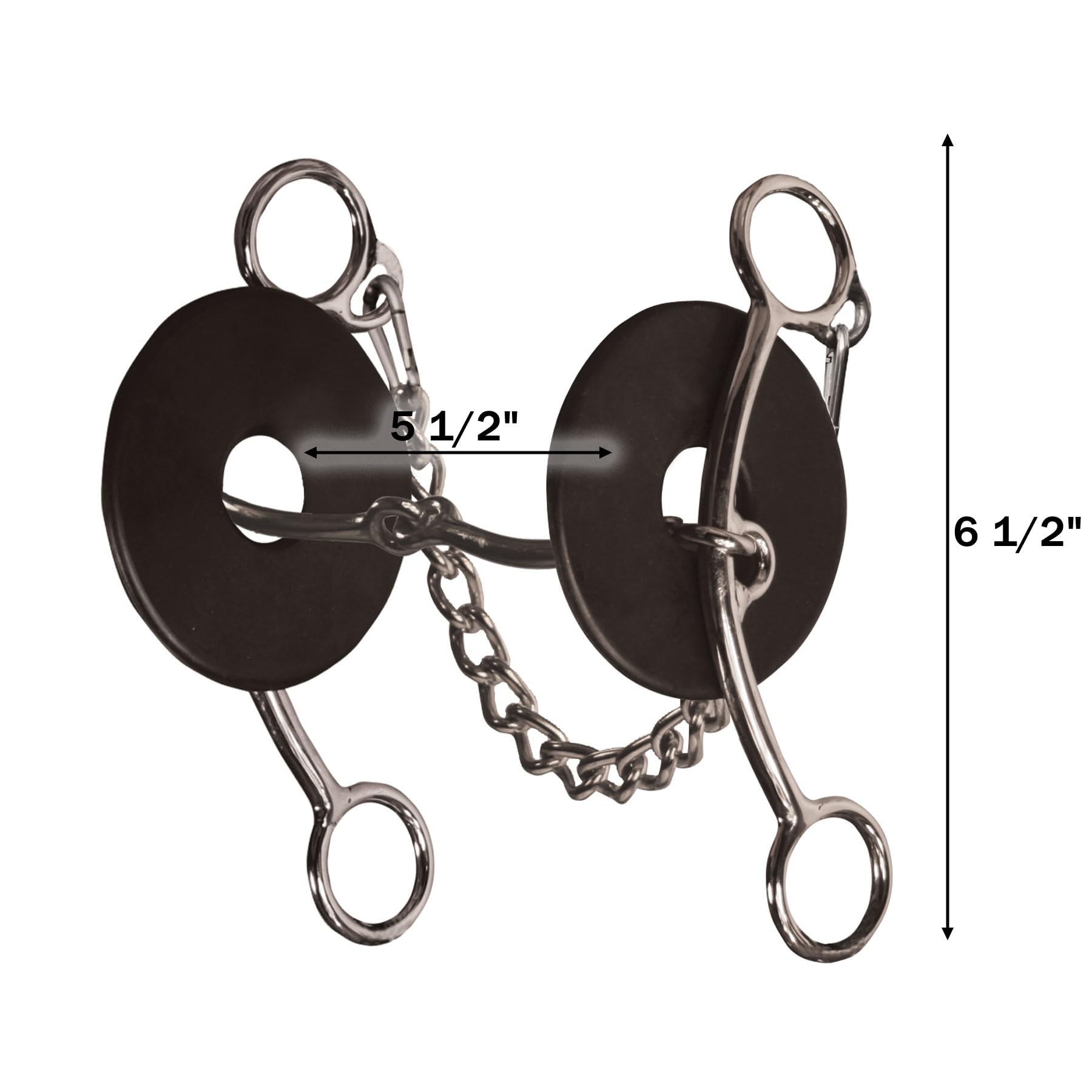 Professional's Choice Brittany Pozzi Snaffle Med Lifter Bit
