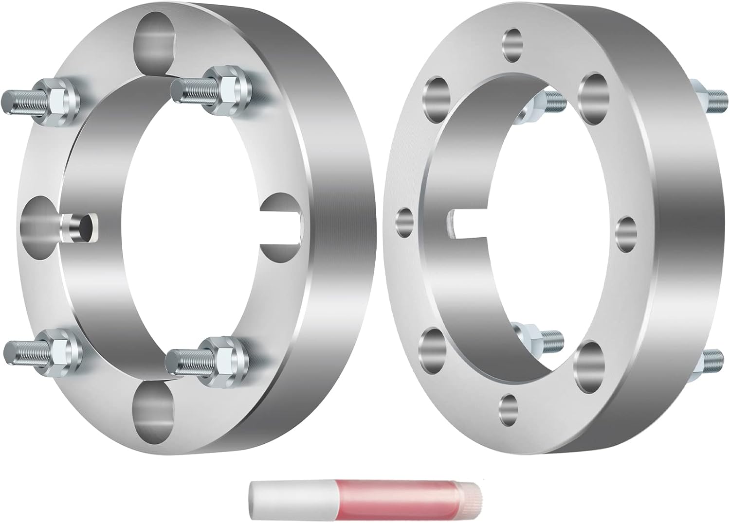 SCITOO 2Pcs 4x156 to 4x156 Wheel Spacers 1.5 inch 4 Lug 10x1.25 Studs 131mm Bore Wheel Spacers fits for 2014-2017 for RZR XP 4 1000 Wheel Spacers 2013-2017 for Ranger XP 900 Wheel Spacers