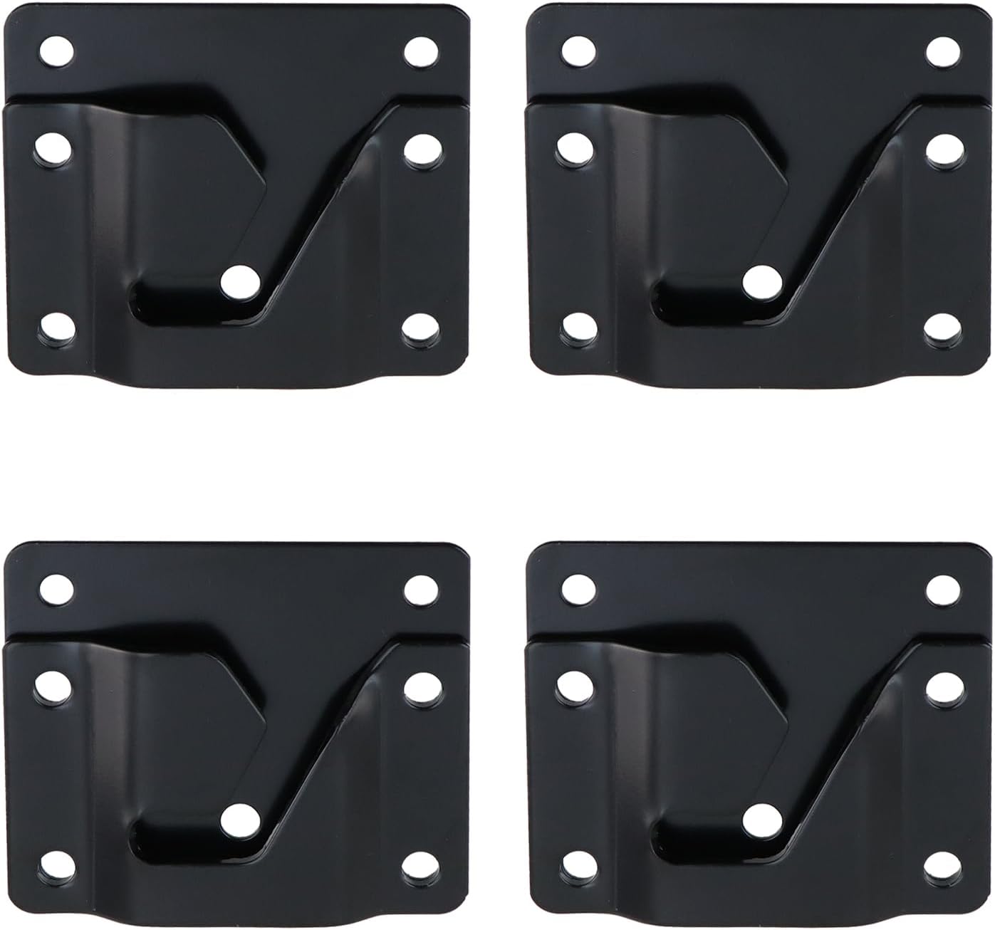 Wealrit 4 PCS Sectional Couch Connector Universal Couch Clips for Furniture | Sofa Connectors Bracket for Furniture Loveseat, Recliner, Chair to Make Sectional Stay Metal Sofa Interlocking Fastener