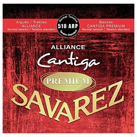 Savarez 510ARP Cuerdas para Guitarra Clásica Alliance Cantiga Premium Juego Tensión Normal