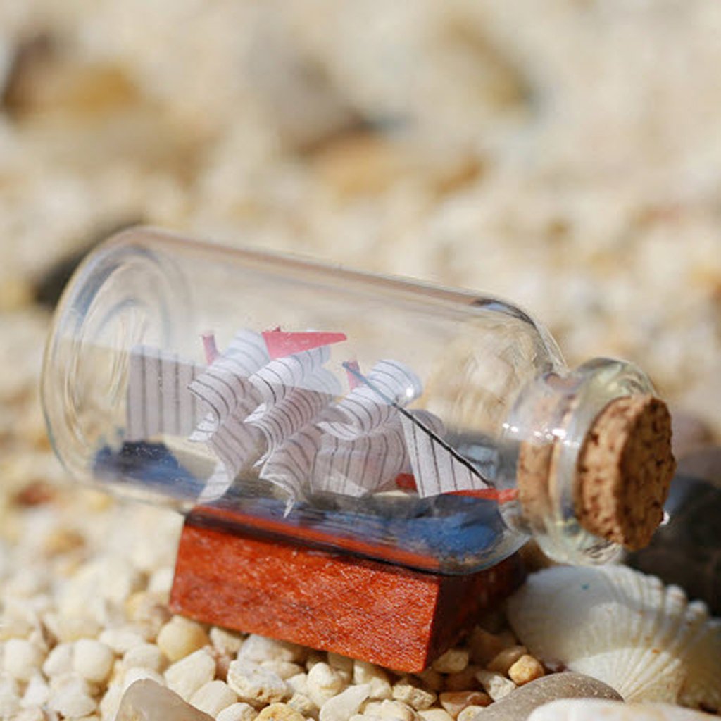 CALANDIS 2X Drift Bottle Miniature Glass Micro Landscape Bonsai Dollhouse Home Decor | Statues & Lawn Ornaments | Garden Dacor| Yard, Garden & Outdoor Living | Home & Garden-image-13