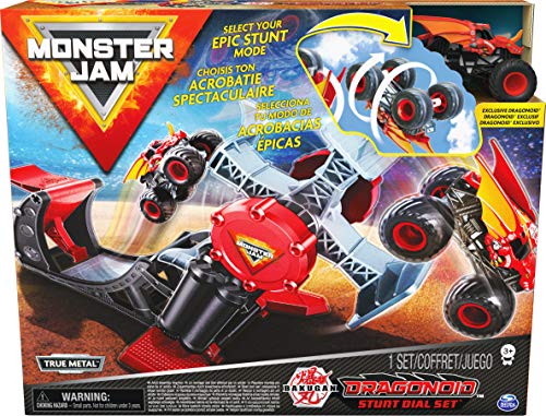 image for Monster Jam, Official Bakugan Dragonoid Stunt Dial Playset with Exclus