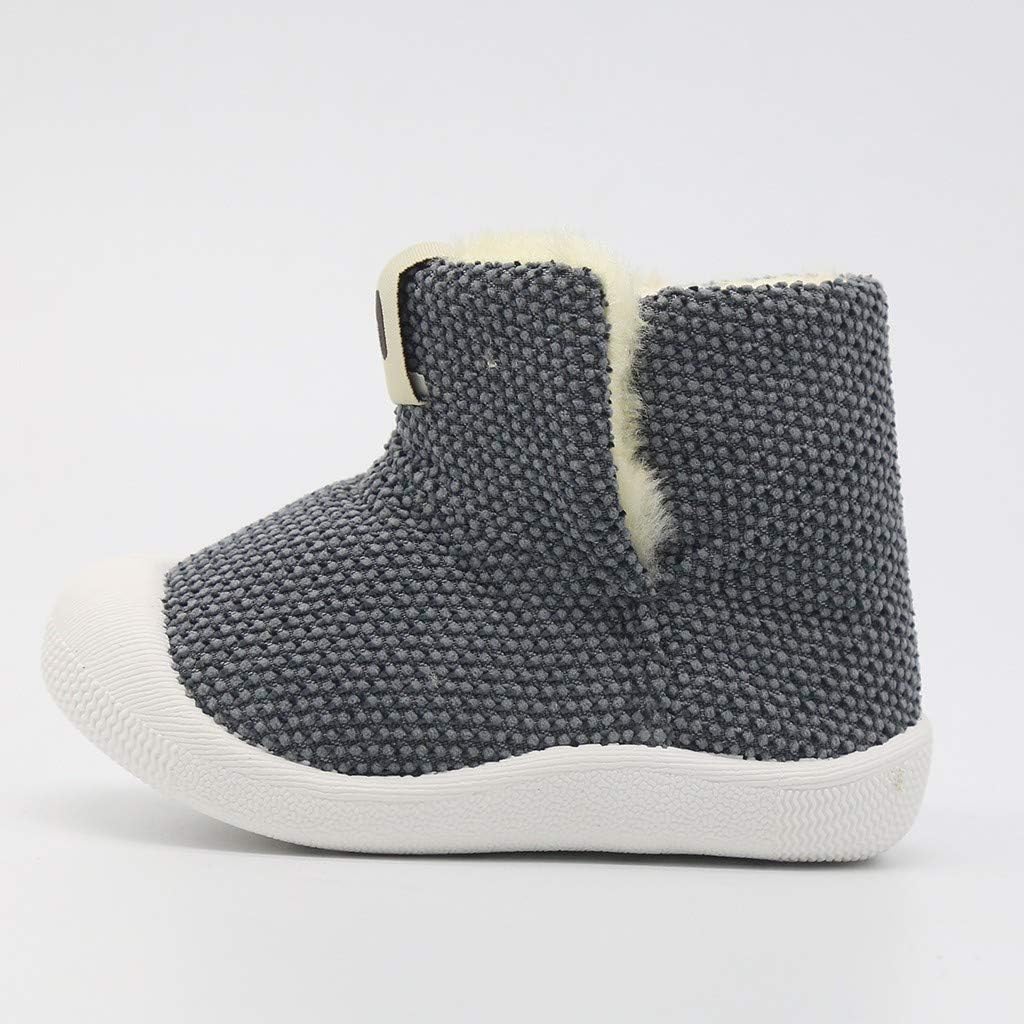 Voberry Stivali Morbidi Bambina 3-24 mesi Scarpe Bambini da Neve  Antiscivolo Stivali Invernali Corti Bambina Bambino Stivaletti Caldi Scarpe  e borse urban-earth.co.uk