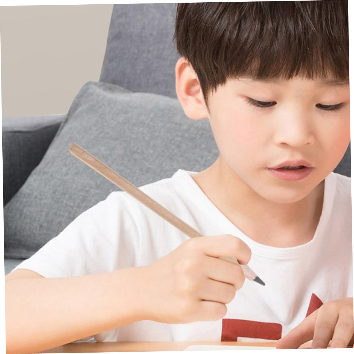 Angoily 90 Pezzi Matite Naturale per Scrittura e Matite Rotonde Ecologiche per Ufficio Scolastico per Scuola e