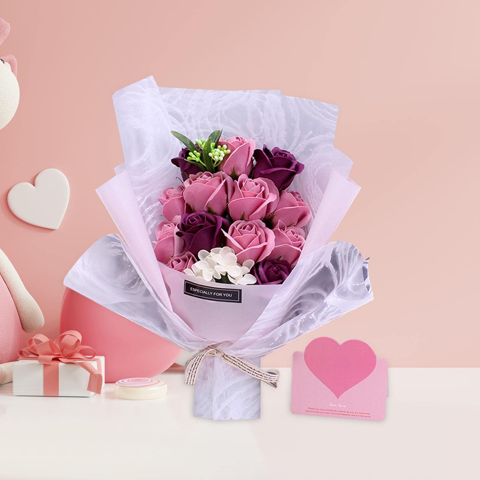 Ancient Wisdom Seifenrose (rot) – Handgemachte Seifenblume Als Geschenk Für Valentinstag & Hochzeit