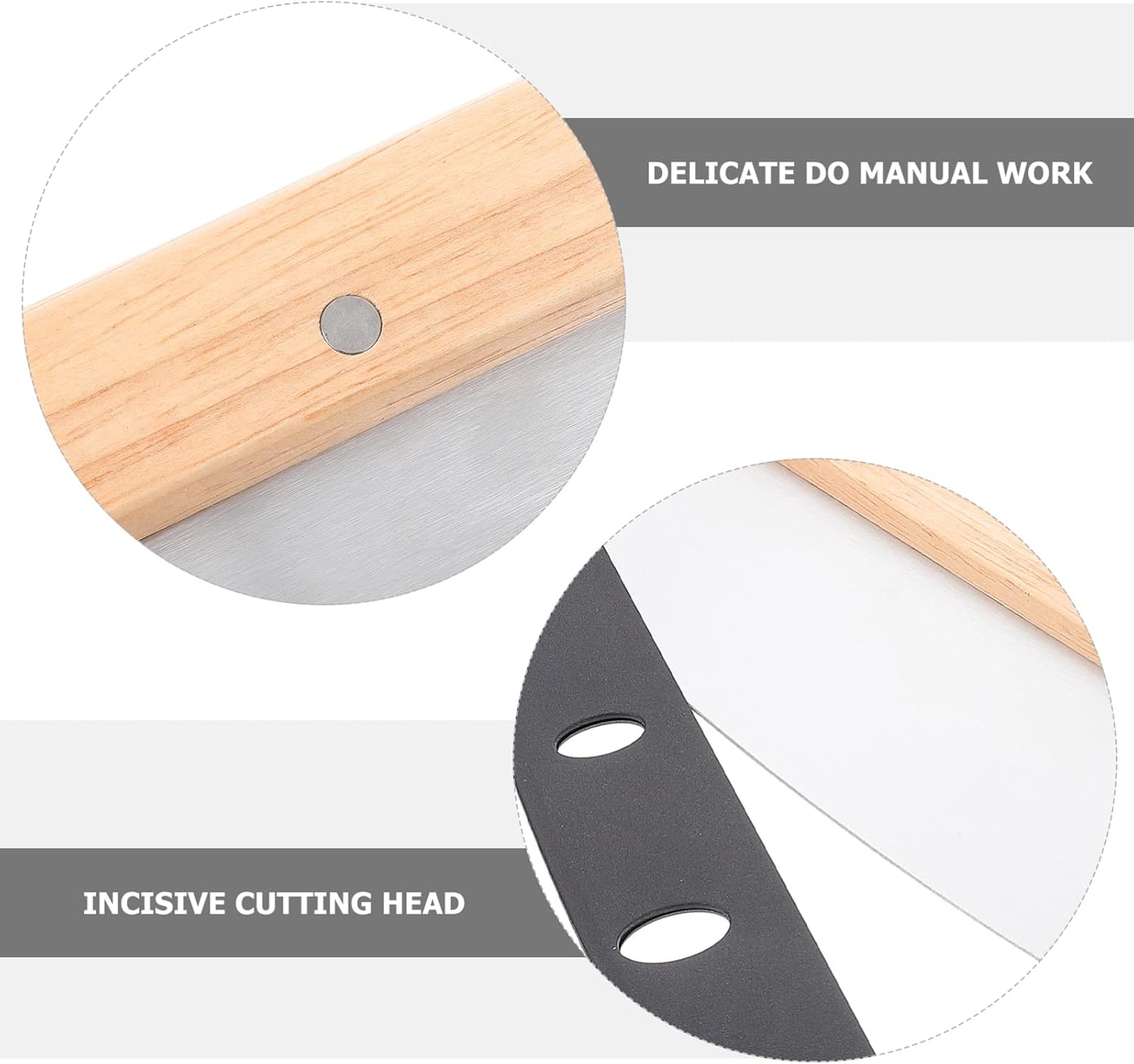Multipurpose Pizza Knife Baking Accessory Steel Pizza Cutter for Party