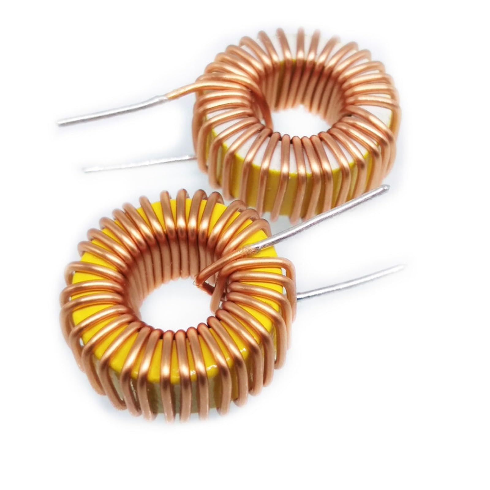 10 PCS Toroide Induttore 3A Avvolgimento Induttanza Magnetica Bobina Wire Wrap Toroide Induttore 22UH/33UH/47UH/100UH/220UH/330UH/470UH (Size : 470uH)
