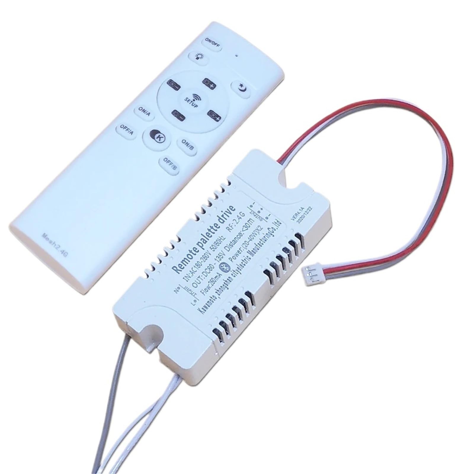 Driver LED Bluetooth et télécommande 2.4G pour plafonnier variable AC220V