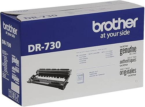 Miniatura 4 de Unidad de tambor original Brother DR730 integración sin costuras rendimiento de hasta 12000 páginas negro unidad de tambor no tóner