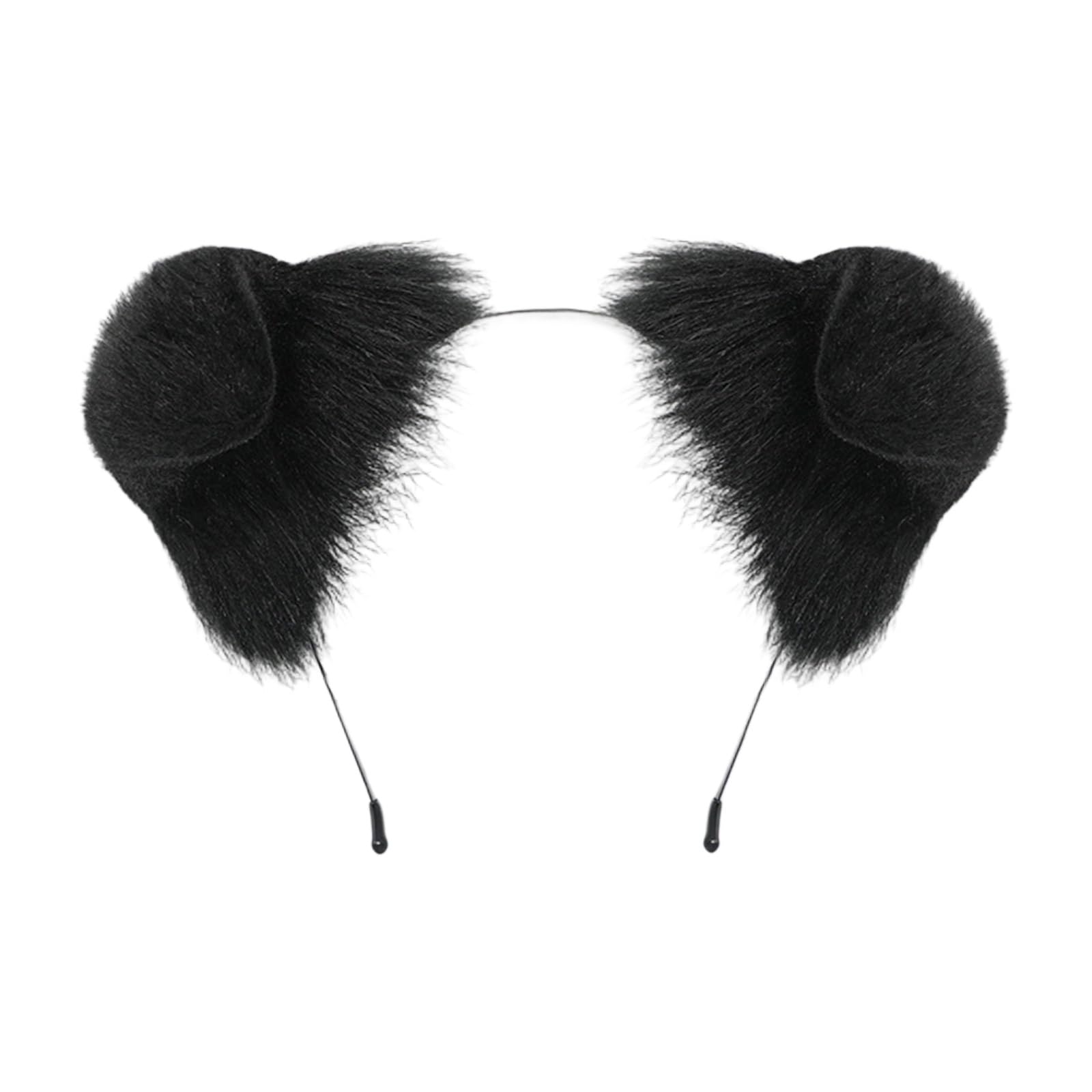 Maxtonser Adjustable Dog Ear Headband Floppy Ears Hair Accessory Fashion Hair Ornament Soft Hairband For Cosplay Party Daily Wear