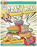 biolitec wien  Crazy Meal: a Hilarious Food Coloring Book For Kids Ages 2-4