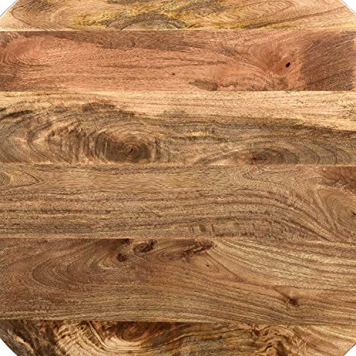 The Urban Port Mango Wood Coffee Table In Round Shape #TOP6
