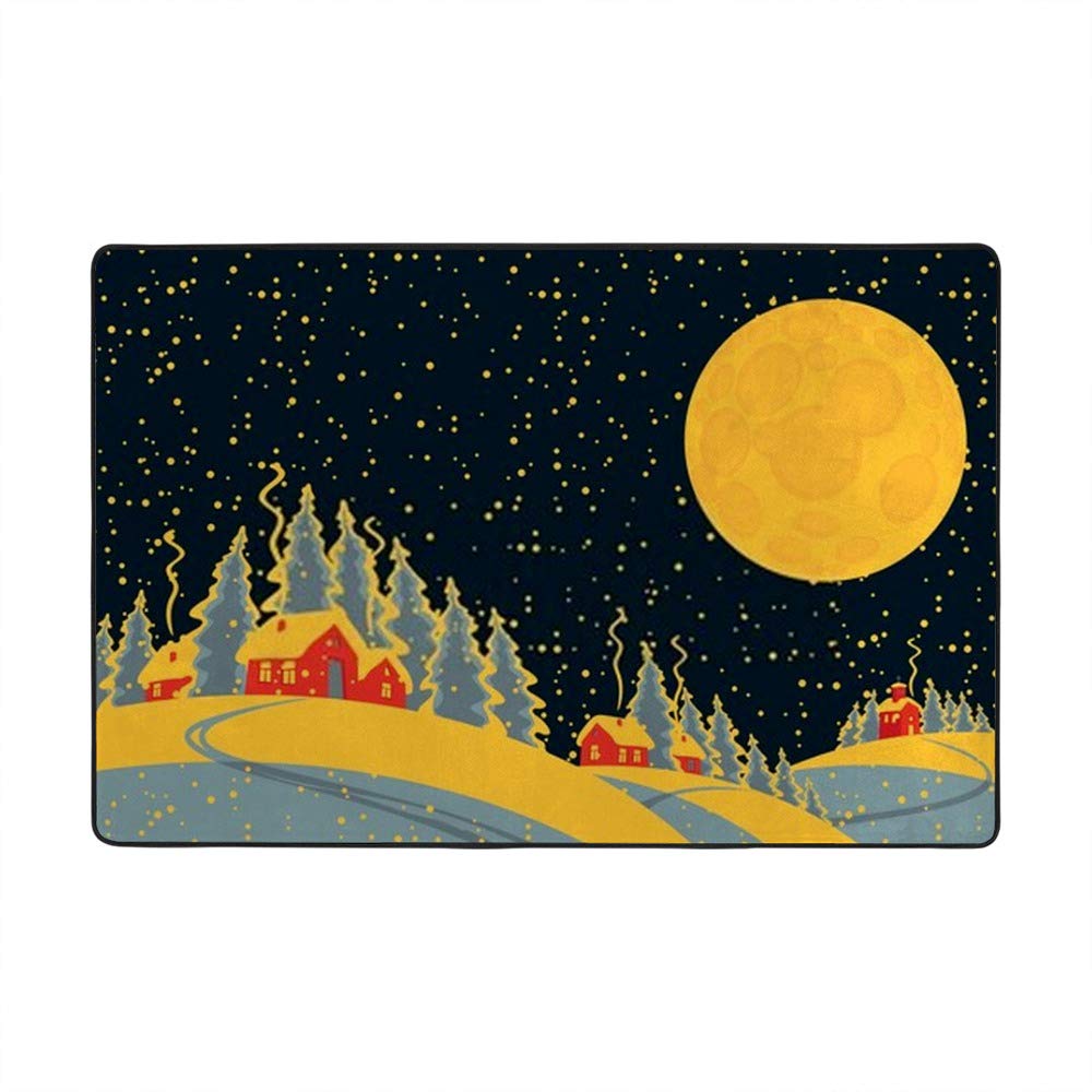Grand tapis pour salon Ruchen en velours pour vos moments cocooning