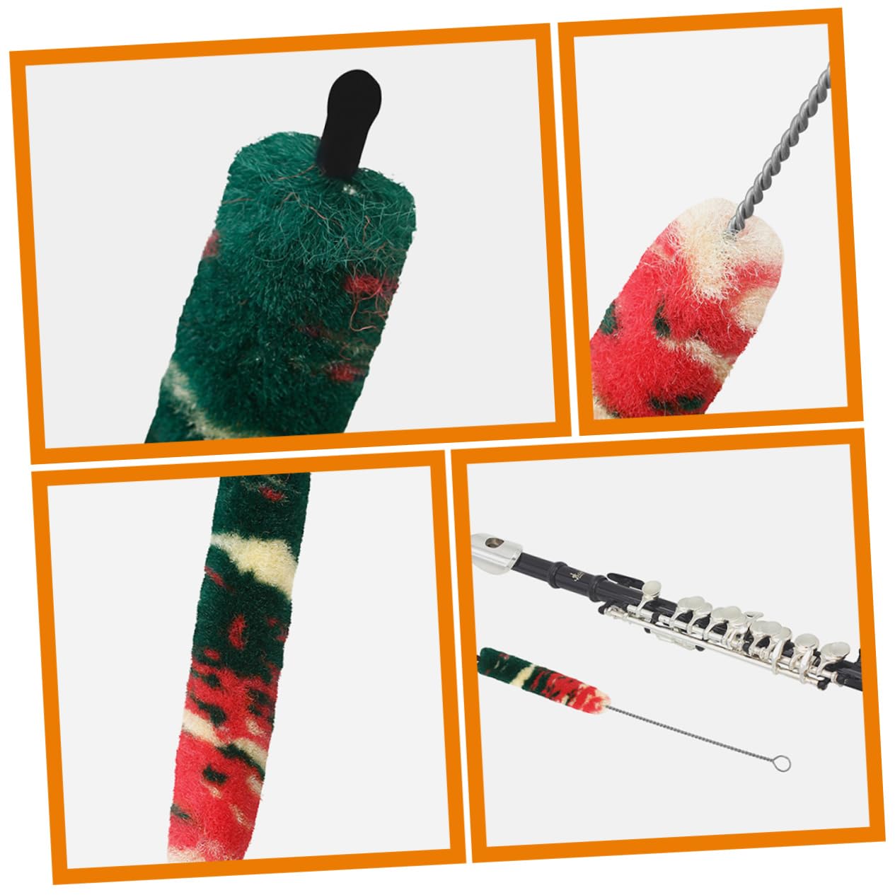 ULDIGI Vinyl Record Cleaning Brush Maintenance and Care Kit Flute Cleaning Tools Soft Surface Brush Water Washable for Flute