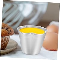 Vista 6 de GETLF 6pcs Cake Mold Molde Para Flan Mini Cheesecake Pan Chocolate Pan Tart Dariole Mold Cupcake Pans Baking Tins Muffin Cups Egg Cake Pan Mini Cake