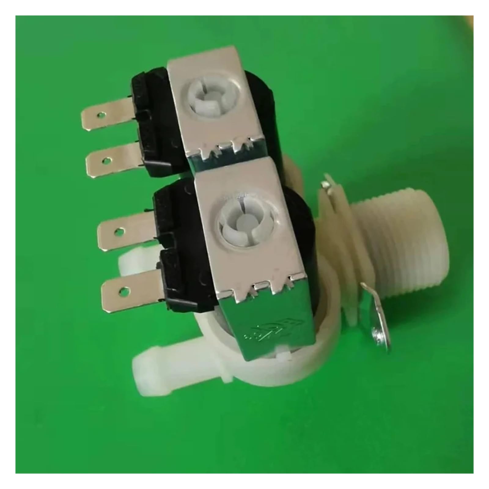 Válvula Solenoide de entrada paralela una en dos, lavadora, purificador de agua, accesorios de válvula de entrada de máquina de bebidas(AC 110V)