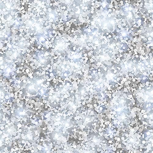 Walls By Me Peel and Stick Grey Stars Teens Removable Wallpaper 2634-2ft x 4ft (61x122cm)