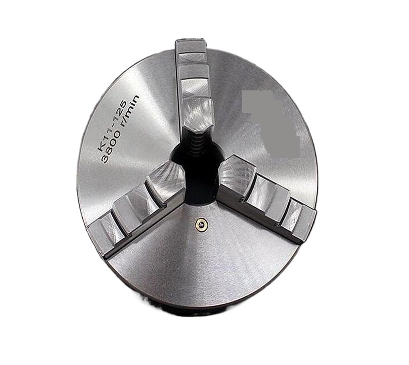 Uchwyt tokarski, 3 szczękowy uchwyt tokarski 80mm 100mm 125mm 130mm 160mm 200mm samocentrujący uchwyt metalowy CNC narzędzie do obróbki metalu do tokarek ogólnych i maszyn przemysłowych(125mm)