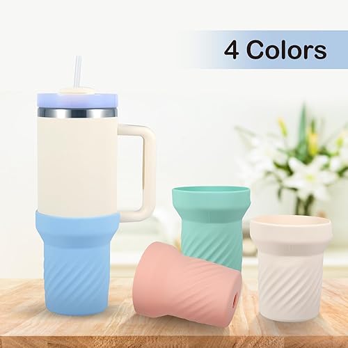 Miniatura 7 de Waycco Stanley - Bota de silicona para vaso Stanley de 40 onzas, funda protectora, accesorios para vaso Stanley Quencher H2.0 FlowState de 40 onzas,