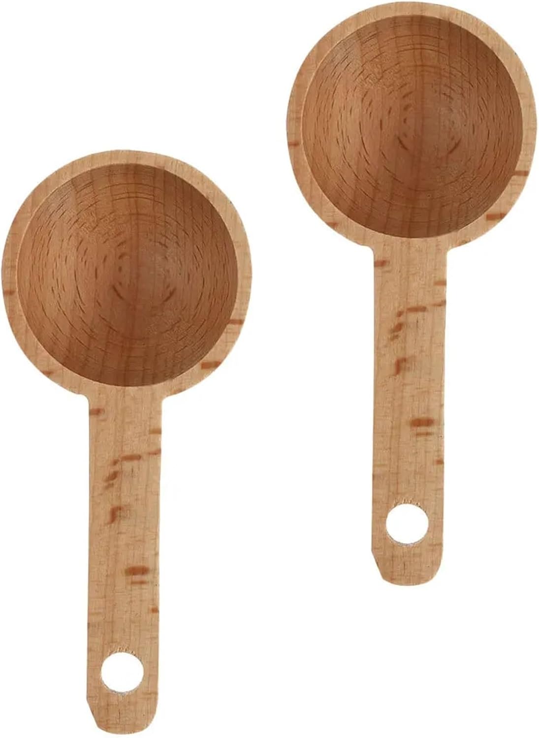 Coffee Scoop 10pcs Beech Wood Measuring Spoons Kitchen Tools Coffee Scoop Household Tool for Exact Measuring