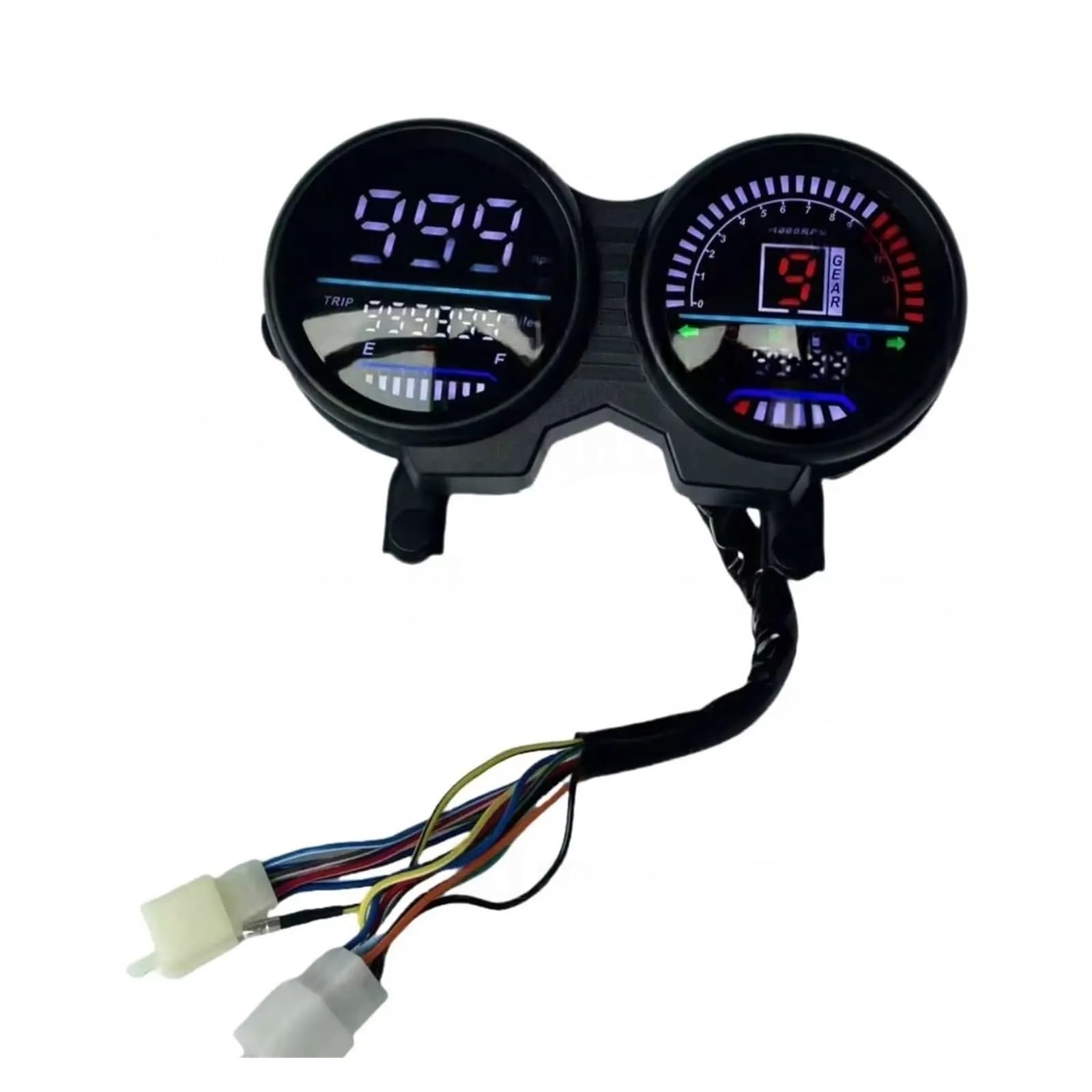 Compteur De Vitesse Numérique À LED pour Moto, Tachymètre, Odomètre pour Bajaj Boxer CT125 CT100 CT150 Et Kaw&asaki CT125 Platina 100 Tachymètre