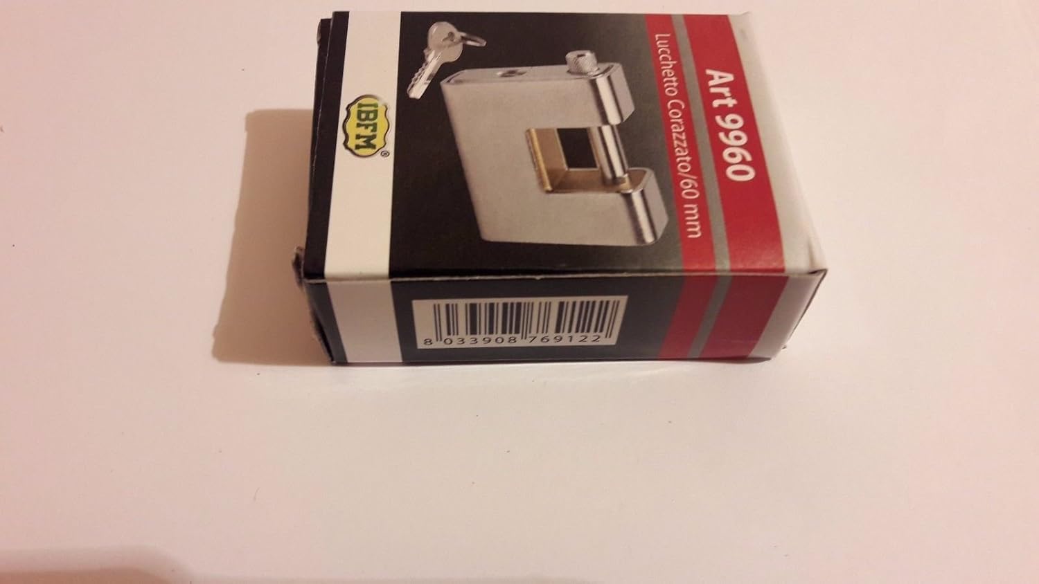 IBFM 9960 (Italy) High Security Heavy Duty Armoured Padlock